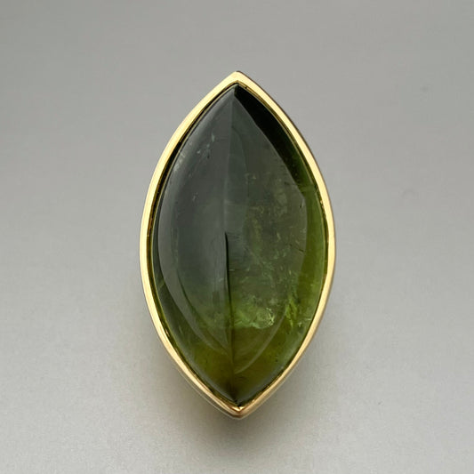 18k and Green Tourmaline Vario Clasp