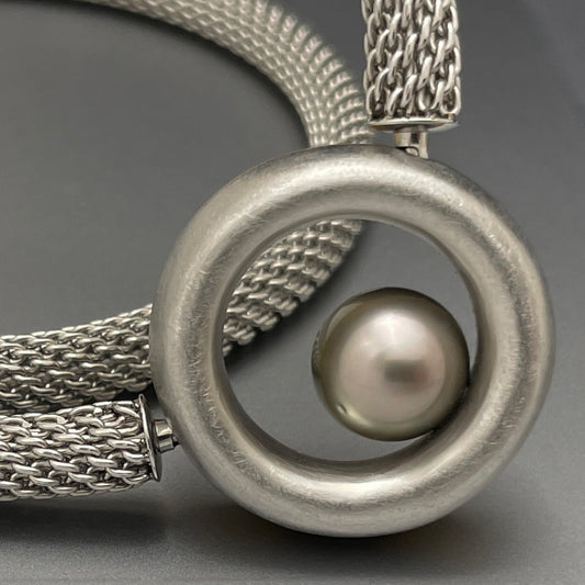 18K Gold & Stainless (Reversible) Tahitian Pearl Vario Clasp