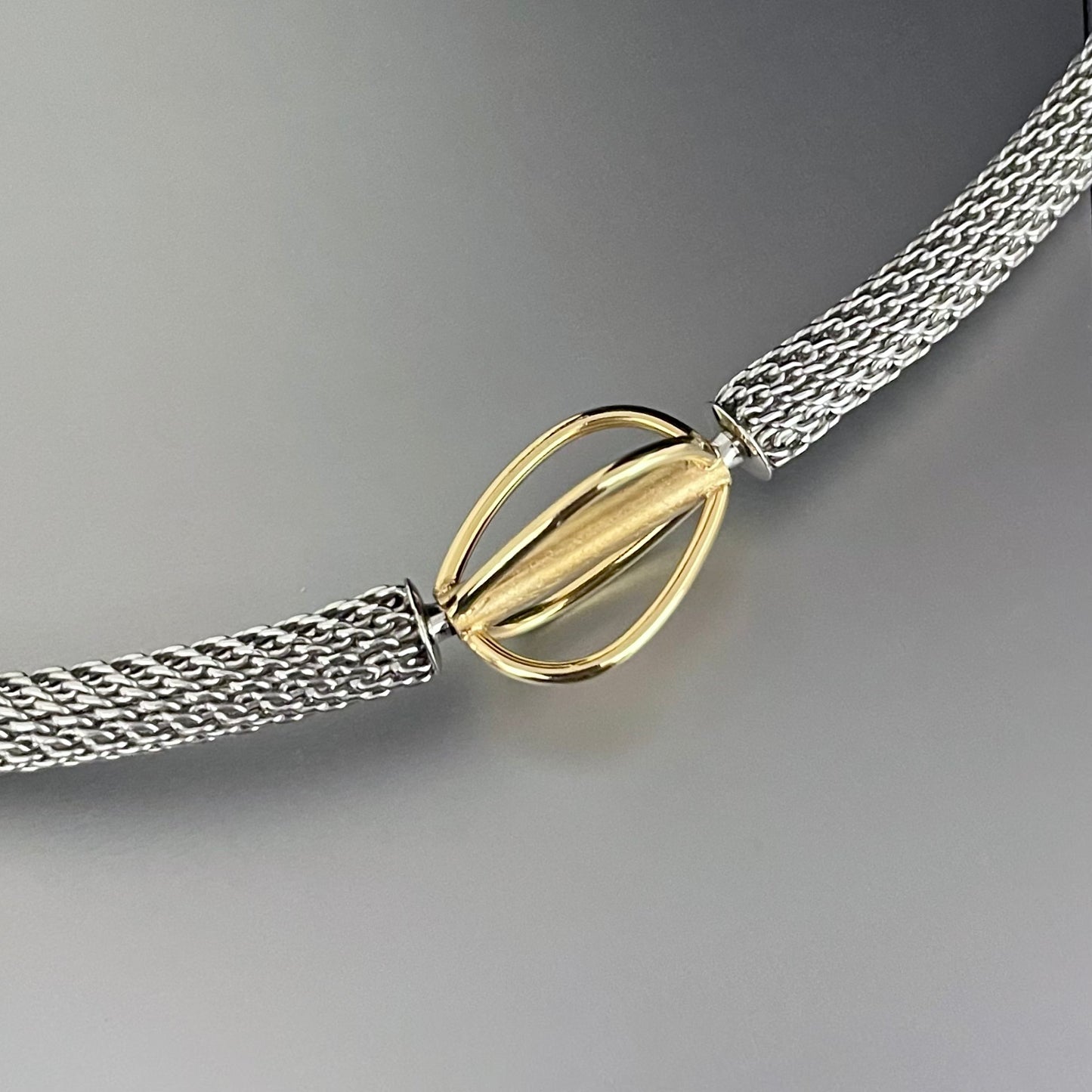 6.5mm Stainless Steel Mesh Neck Cord for Vario System, 19"