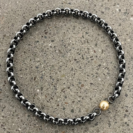 Atelier Zobel Sterling Silver Pea Chain For Vario System, 17"