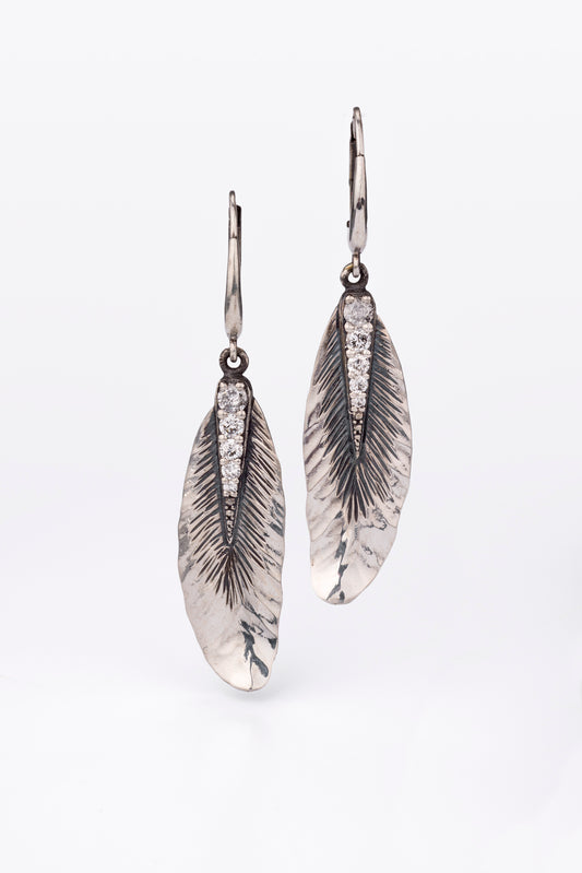 Pure Flight Flutter Leverback Earrings
