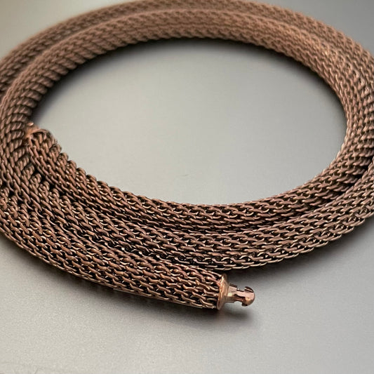 5mm Bronze Mesh Neck Cord for Vario System, 18"