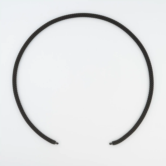 5mm Anthracite Mesh Neck Cord for Vario System, 18"