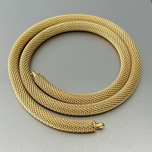 5mm Gold Mesh Neck Cord for Vario System, 17"