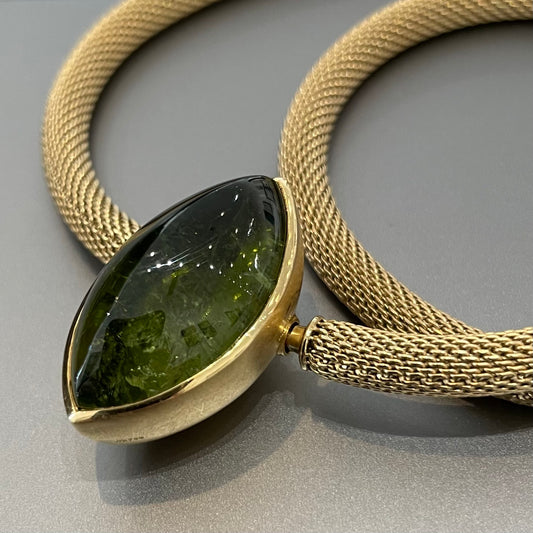 5mm Gold Mesh Neck Cord for Vario System, 17"