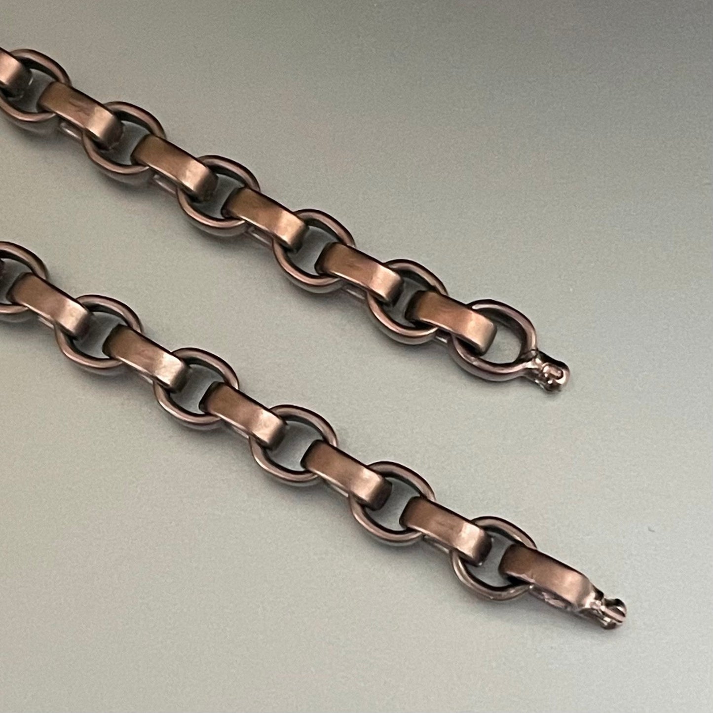 5.6mm Flat Anchor Chain in Matte Bronze for Vario System, 16.5"