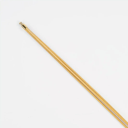 Gold 3-Strand Wire Neck Cord For Vario System, 18"