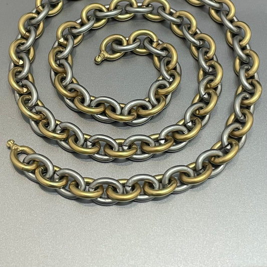 Two-Tone (Matte) Anchor Chain For Vario System, 19.5"