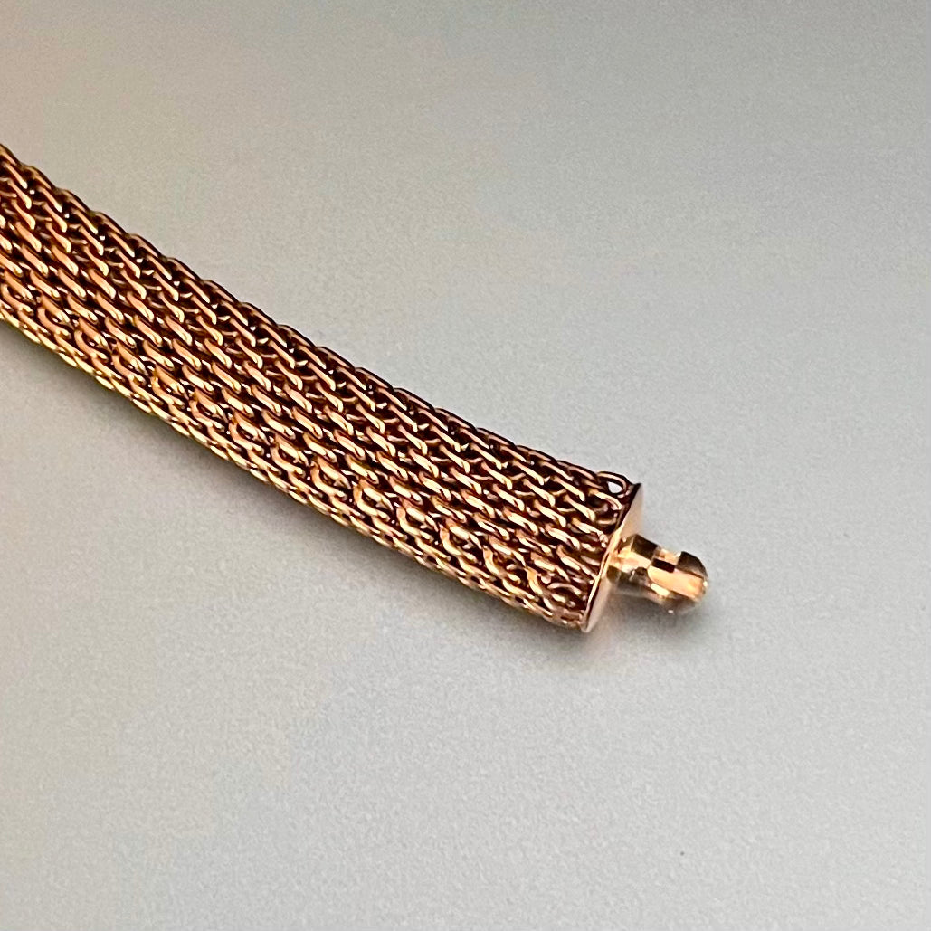 6.5mm Light Bronze Mesh Neck Cord for Vario System, 15.75"