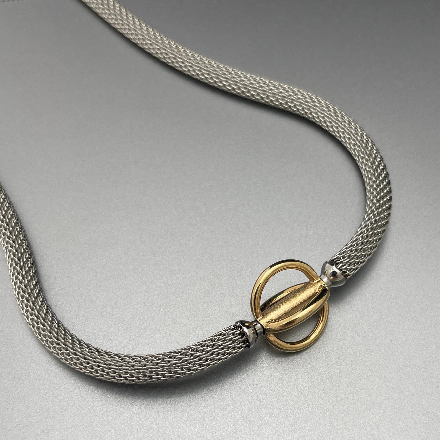 4mm Stainless Steel Mesh Neck Cord for Vario System, 16"
