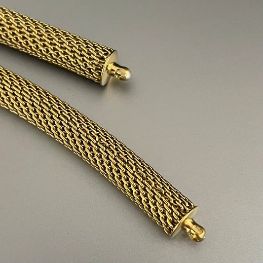 6.5mm Gold Mesh Neck Cord for Vario System, 19.25"