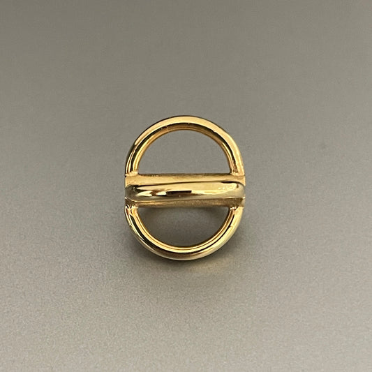 Polished Gold Cage Vario Clasp (11.5mm)