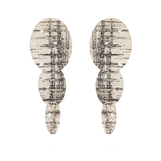 Abstract Articulated Drop Earrings by Atelier Zobel