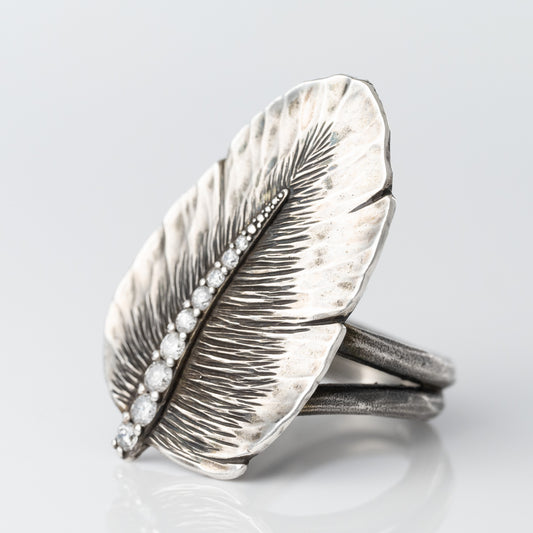 Pure Flight SemiPlume Ring