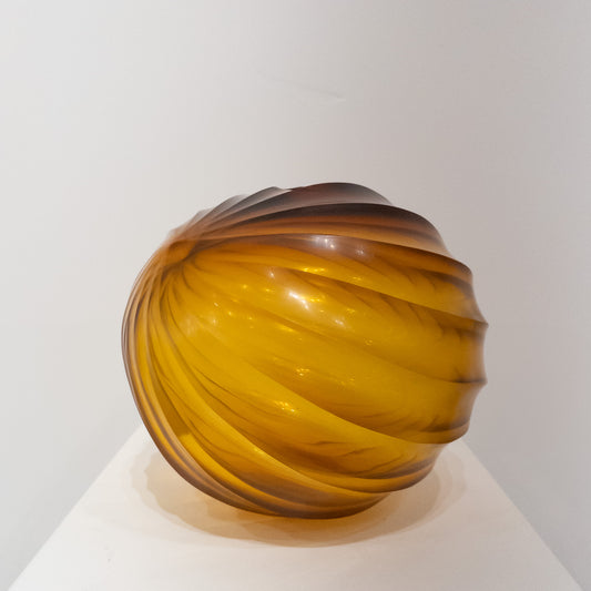 Amber Spiral Ball