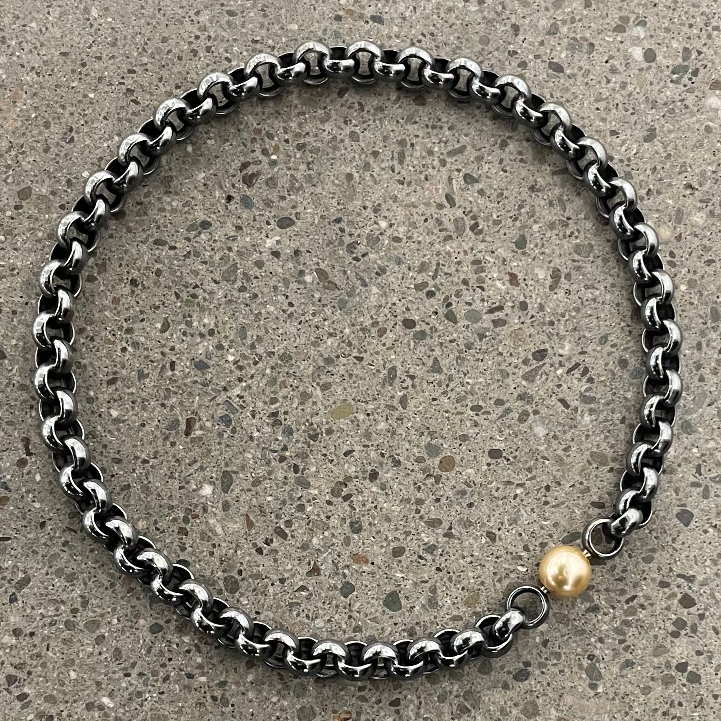 Atelier Zobel Sterling Silver Pea Chain For Vario System, 17"