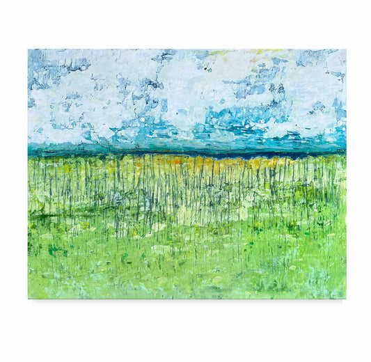 A Sea of Grass and Clouds