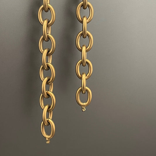 10mm Matte Gold Anchor Chain For Vario System, 19.75"