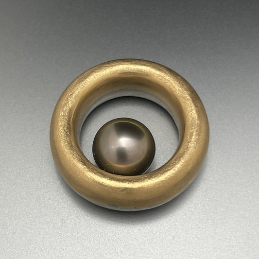 18K Gold & Stainless (Reversible) Tahitian Pearl Vario Clasp