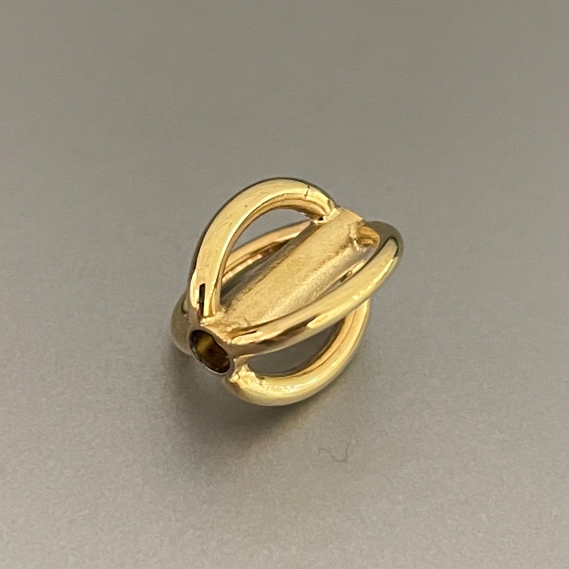 Polished Gold Cage Vario Clasp (11.5mm)