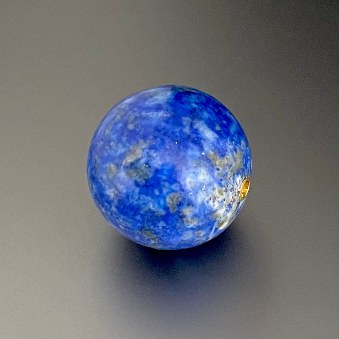 Lapis Ball Clasp for Vario System, 1"