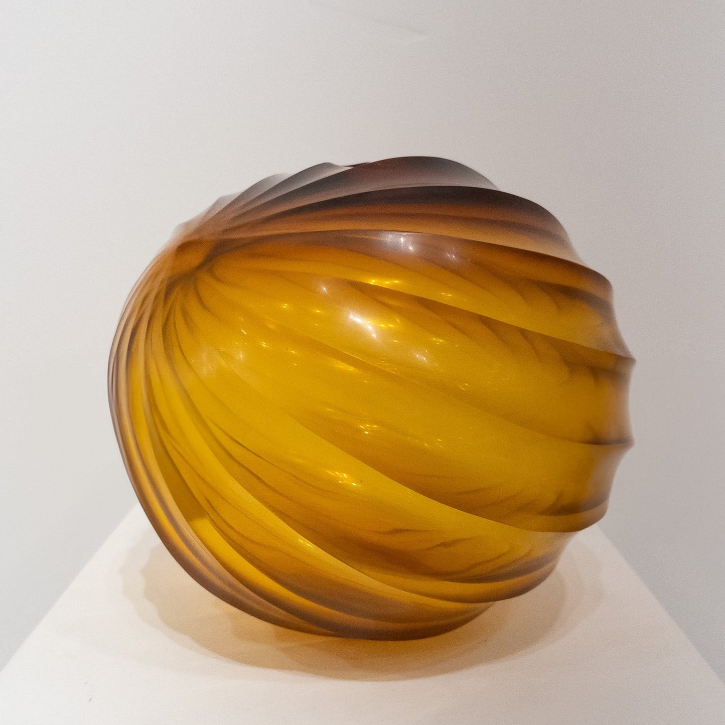Amber Spiral Ball