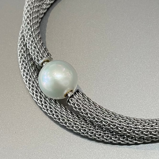 6.5mm Stainless Steel Mesh Neck Cord for Vario System, 19"