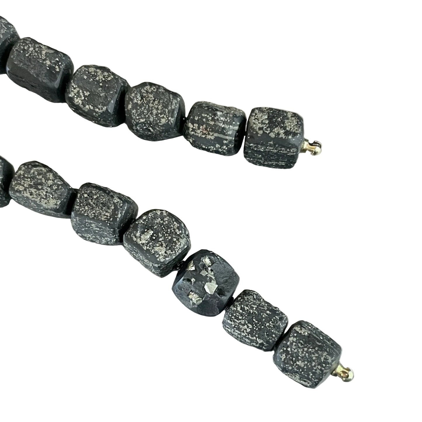 Slate & Pyrite Neck Cord For Vario System, 16.5"