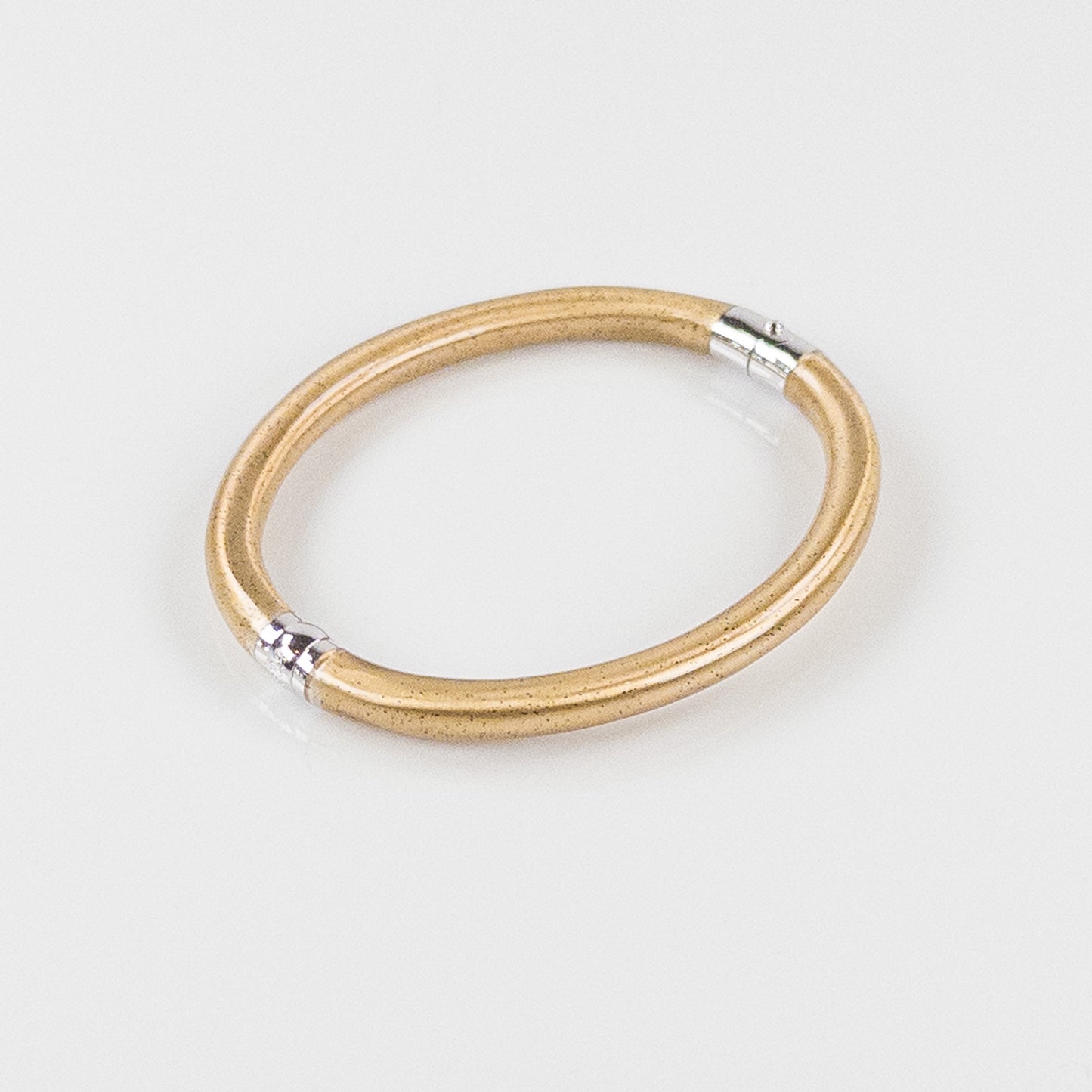 SOHO 5mm Sterling Silver and Gold Enamel Bracelet