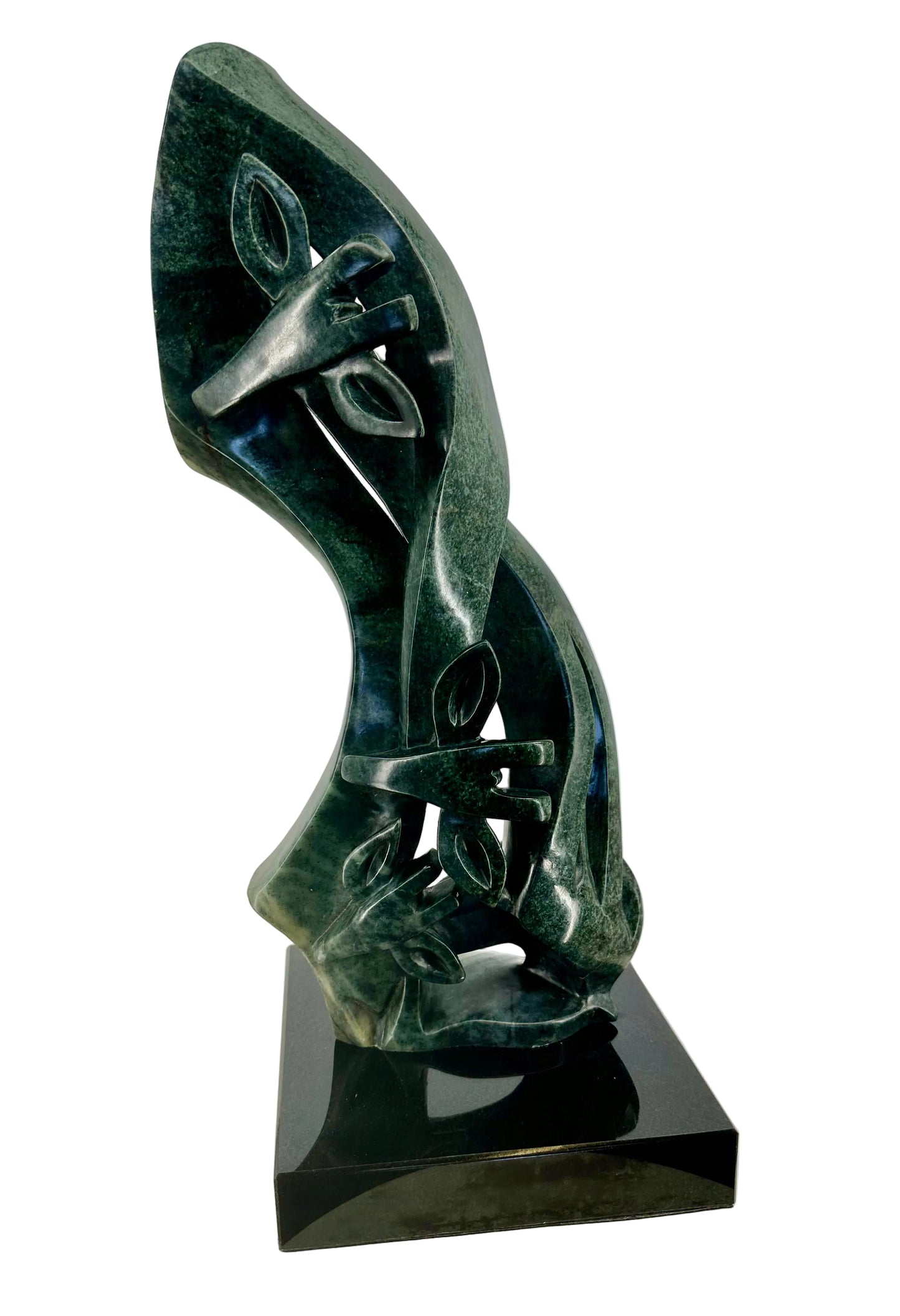 Loving Giraffe Family